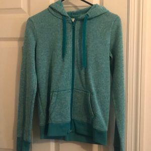 Blue/teal aeropostale zip up jacket